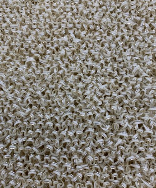 ANTEPRIMA（アンテプリマ）ANTEPRIMA (アンテプリマ) ワイヤーバッグ アイボリー×ゴールドの古着・服飾アイテム