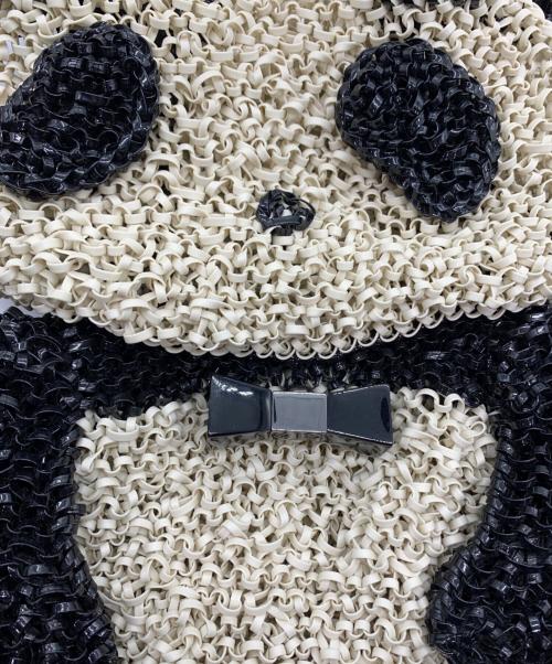 ANTEPRIMA（アンテプリマ）ANTEPRIMA (アンテプリマ) アニマーレ　パンダ ホワイト×ブラックの古着・服飾アイテム