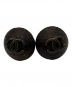 CHANELシャネル）の古着「ピアス」｜ブラウン