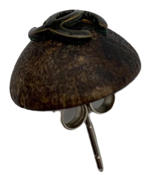 CHANEL（シャネル）CHANEL (シャネル) ピアス ブラウンの古着・服飾アイテム