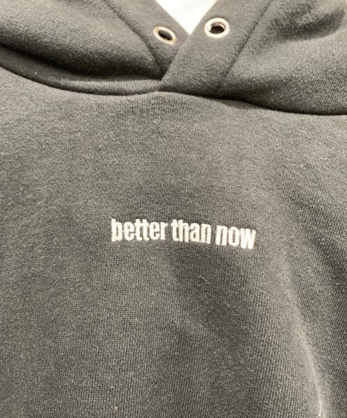 DEUXIEME CLASSE better than now（ドゥーズィエムクラス ベターザンナウ）DEUXIEME CLASSE better than now (ドゥーズィエムクラス ベターザンナウ) Short Hoodie ブラック サイズ:Sの古着・服飾アイテム