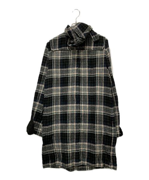 COMME des GARCONS SHIRT（コムデギャルソンシャツ）COMME des GARCONS SHIRT (コムデギャルソンシャツ) コート ネイビー×グリーン×ホワイト サイズ:Sサイズの古着・服飾アイテム