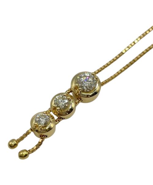TASAKI（タサキ）TASAKI (タサキ) トリロジー 3連ダイヤモンドネックレスの古着・服飾アイテム
