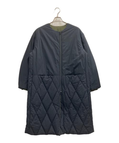 SHIPS（シップス）SHIPS (シップス) リバーシブル中綿コート ブラック×グリーン サイズ:不明の古着・服飾アイテム
