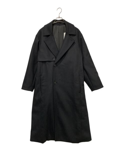CITY TOKYO（シティートウキョウ）CITY TOKYO (シティートウキョウ) ベルテッドコート ブラック サイズ:Sサイズ 未使用品の古着・服飾アイテム