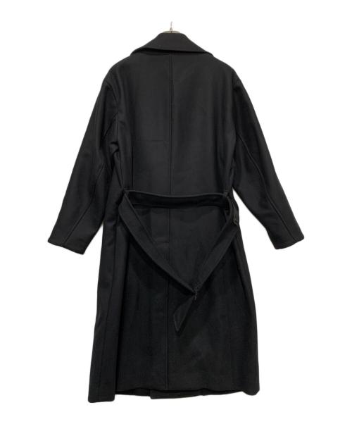 CITY TOKYO（シティートウキョウ）CITY TOKYO (シティートウキョウ) ベルテッドコート ブラック サイズ:Sサイズ 未使用品の古着・服飾アイテム