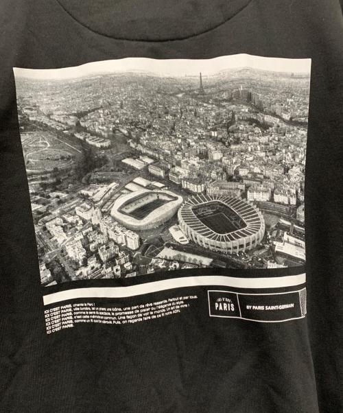 Paris Saint-Germain（パリサンジェルマン）Paris Saint-Germain (パリサンジェルマン) プルオーバーパーカー ブラック サイズ:XLサイズの古着・服飾アイテム