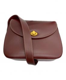 Cartier（カルティエ）の古着「マストライン　ターンロック」｜バーガンディー