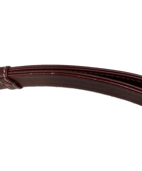 Cartier（カルティエ）Cartier (カルティエ) マストライン　ターンロック バーガンディーの古着・服飾アイテム