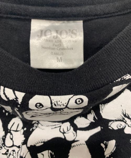 JOJO（ジョジョノ奇妙ナ冒険）JOJO (ジョジョノ奇妙ナ冒険) 半袖プリントカットソー ブラック サイズ:SIZE Mの古着・服飾アイテム