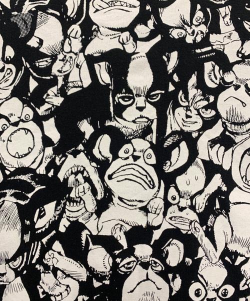 JOJO（ジョジョノ奇妙ナ冒険）JOJO (ジョジョノ奇妙ナ冒険) 半袖プリントカットソー ブラック サイズ:SIZE Mの古着・服飾アイテム