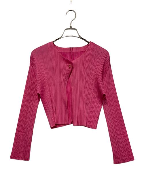PLEATS PLEASE（プリーツプリーズ）PLEATS PLEASE (プリーツプリーズ) 長袖ブラウス ピンク サイズ:FREEの古着・服飾アイテム