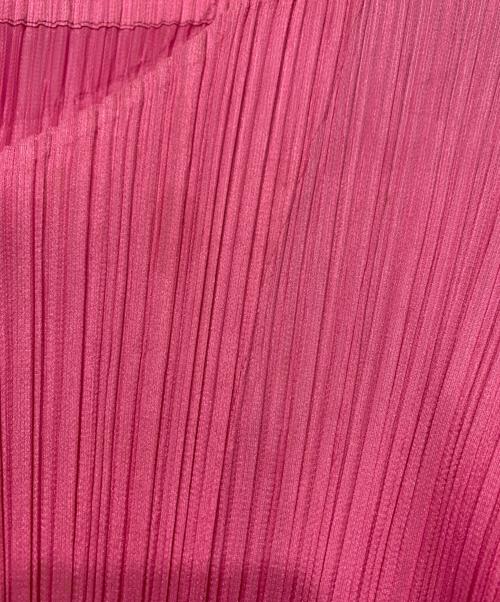 PLEATS PLEASE（プリーツプリーズ）PLEATS PLEASE (プリーツプリーズ) 長袖ブラウス ピンク サイズ:FREEの古着・服飾アイテム