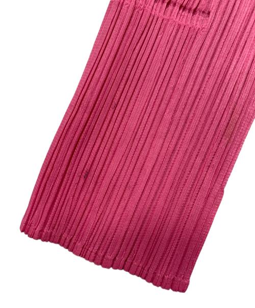 PLEATS PLEASE（プリーツプリーズ）PLEATS PLEASE (プリーツプリーズ) 長袖ブラウス ピンク サイズ:FREEの古着・服飾アイテム