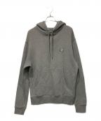 maison kitsuneメゾンキツネ）の古着「プルオーバーパーカー」｜グレー