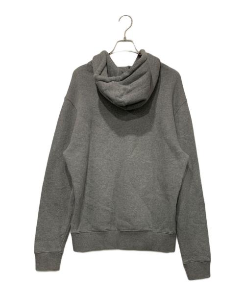maison kitsune（メゾンキツネ）maison kitsune (メゾンキツネ) プルオーバーパーカー グレー サイズ:SIZE Lの古着・服飾アイテム