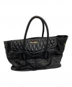 MIU MIUミュウミュウ）の古着「マテラッセ」｜ブラック