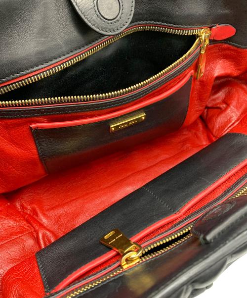 MIU MIU（ミュウミュウ）MIU MIU (ミュウミュウ) マテラッセ ブラックの古着・服飾アイテム