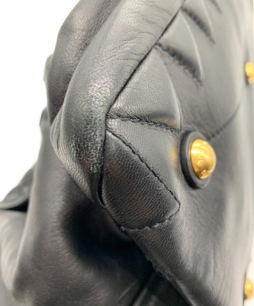 MIU MIU（ミュウミュウ）MIU MIU (ミュウミュウ) マテラッセ ブラックの古着・服飾アイテム