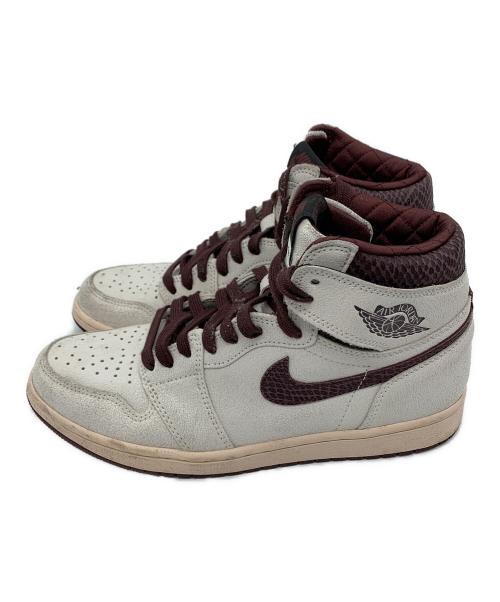 NIKE（ナイキ）NIKE (ナイキ) A Ma Maniere (ア・マ・マニエール) AIR JORDAN1 1 Retro High OG Sail and Burgundy サイズ:27.5cmの古着・服飾アイテム