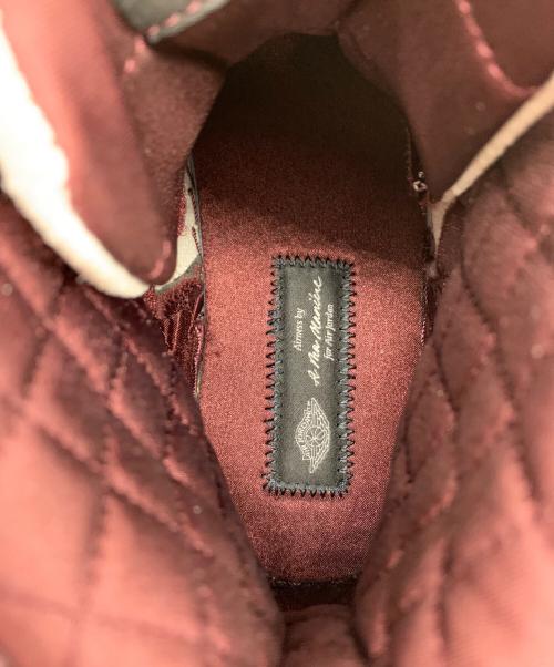 NIKE（ナイキ）NIKE (ナイキ) A Ma Maniere (ア・マ・マニエール) AIR JORDAN1 1 Retro High OG Sail and Burgundy サイズ:27.5cmの古着・服飾アイテム