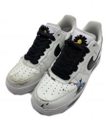 NIKE×PEACEMINUSONE（ナイキ×ピースマイナスワン）の古着「AIR FORCE 1 '07 PARANOISE」｜WHITE/BLACK-WHITE