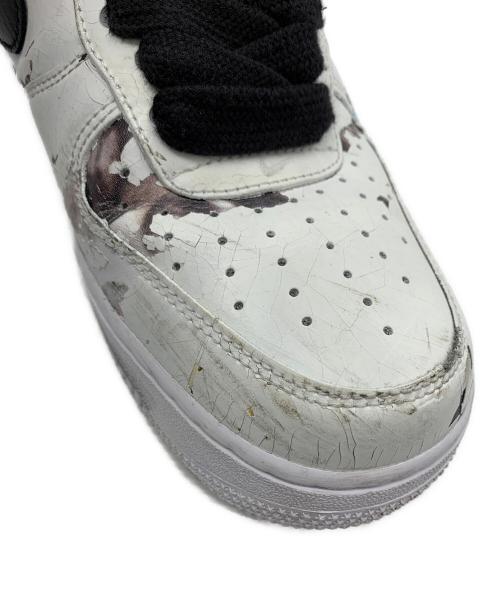 NIKE（ナイキ）NIKE (ナイキ) PEACEMINUSONE (ピースマイナスワン) AIR FORCE 1 '07 PARANOISE WHITE/BLACK-WHITE サイズ:27.5cmの古着・服飾アイテム