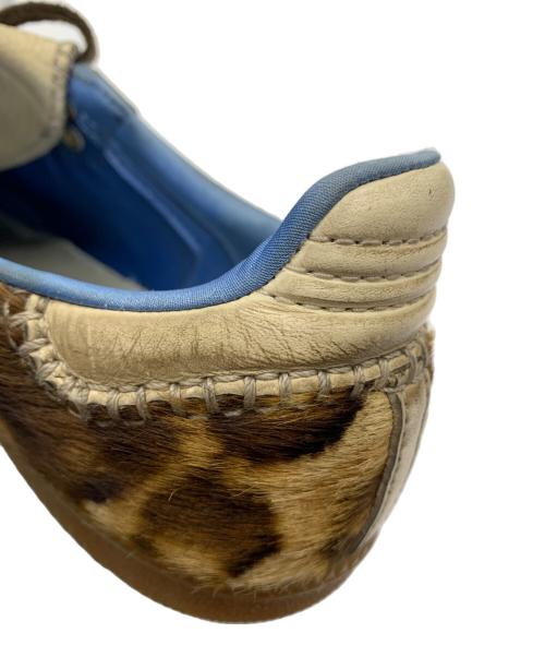 adidas（アディダス）adidas (アディダス) WALES BONNER (ウェールズボナー) Samba Pony Leo Low Dark Brown/Cream Whi サイズ:27.5cmの古着・服飾アイテム