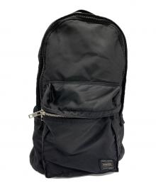 PORTER（ポーター）の古着「タンカー　デイパック」｜ブラック×オレンジ