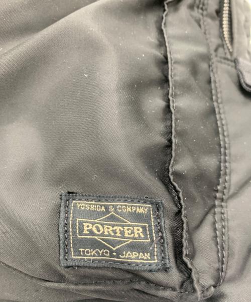 PORTER（ポーター）PORTER (ポーター) タンカー　デイパック ブラック×オレンジの古着・服飾アイテム