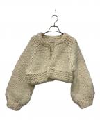 THE TOEザ・トゥー）の古着「厚手カーディガン」｜アイボリー