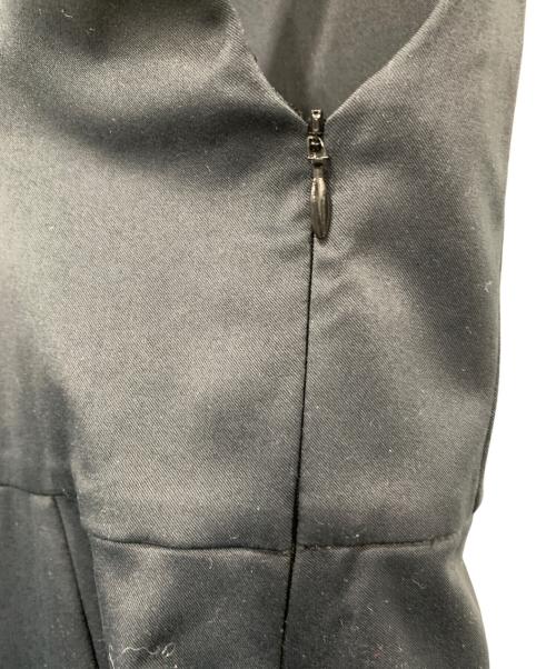St.cecilia（セントセシリア）St.cecilia (セントセシリア) ストレッチサテンワンピース ブラック サイズ:SIZE 38の古着・服飾アイテム