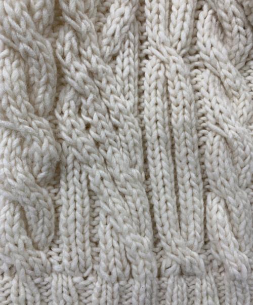 TODAYFUL（トゥデイフル）TODAYFUL (トゥデイフル) Volume Handknit Cardigan アイボリー サイズ:FREEの古着・服飾アイテム