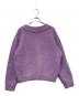 THE TOE (ザ・トゥー) 厚手ニット パープル サイズ:Mサイズ：10000円