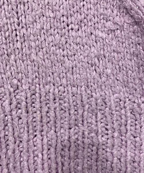 BLAMINK（ブラミンク）BLAMINK (ブラミンク) ニットベスト パープル サイズ:SIZE 38の古着・服飾アイテム