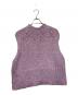 BLAMINK (ブラミンク) ニットベスト パープル サイズ:SIZE 38：20000円