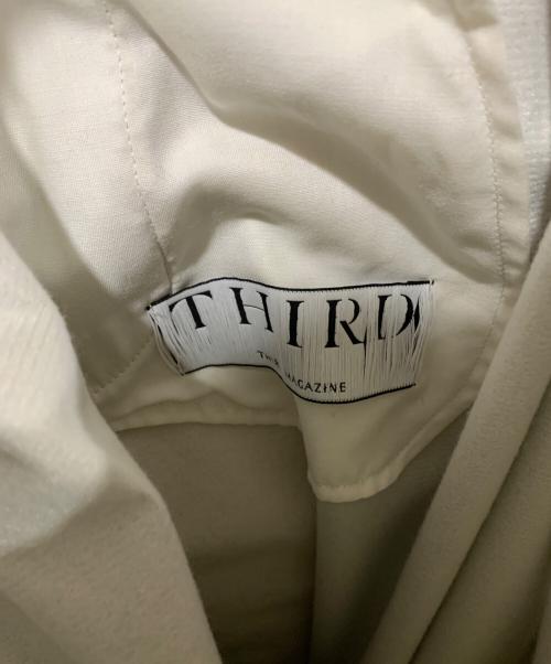 THIRD MAGAZINE（サードマガジン）THIRD MAGAZINE (サードマガジン) シャイニーボリュームスカート シルバー サイズ:SIZE 9の古着・服飾アイテム