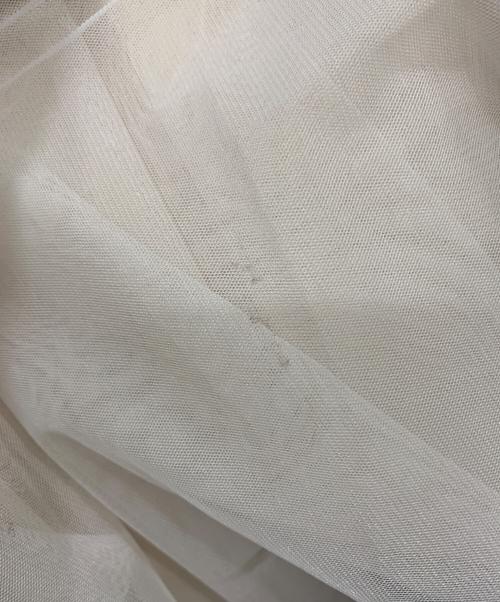 THE TOE（ザ・トゥー）THE TOE (ザ・トゥー) チュールスカート ホワイト サイズ:Mサイズの古着・服飾アイテム