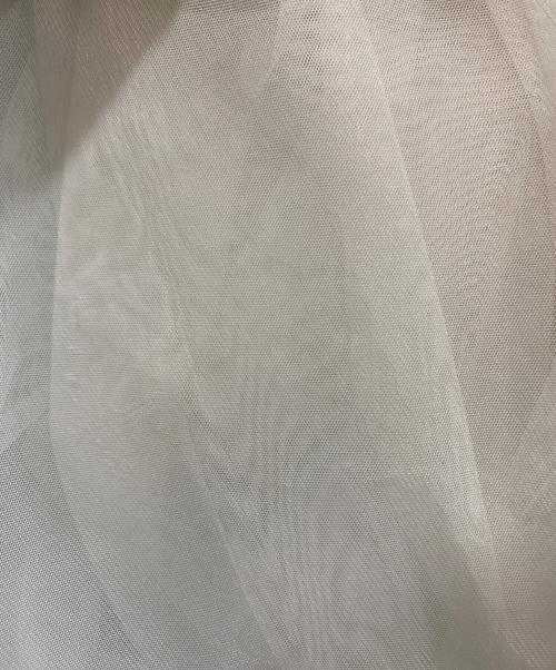 THE TOE（ザ・トゥー）THE TOE (ザ・トゥー) チュールスカート ホワイト サイズ:Mサイズの古着・服飾アイテム