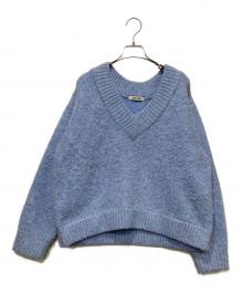 THE TOE（ザ・トゥー）の古着「厚手ニット」｜ブルー