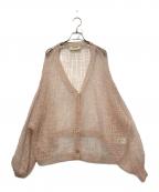 THE TOEザ・トゥー）の古着「薄手カーディガン」｜ピンク