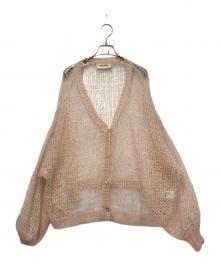 THE TOE（ザ・トゥー）の古着「薄手カーディガン」｜ピンク