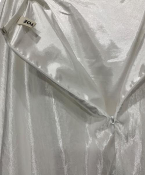 THE TOE（ザ・トゥー）THE TOE (ザ・トゥー) BERCY BALLON SKIRT ホワイト サイズ:Mサイズの古着・服飾アイテム