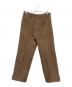 GUCCI（グッチ）の古着「ウールパンツ」｜ベージュ×ブラウン