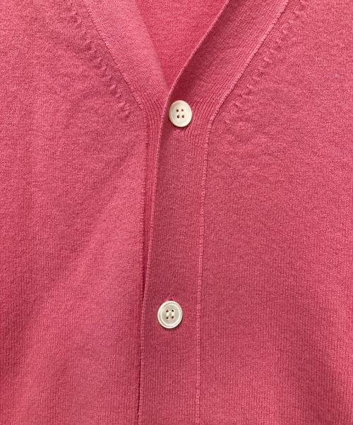 COMME des GARCONS SHIRT（コムデギャルソンシャツ）COMME des GARCONS SHIRT (コムデギャルソンシャツ) 厚手カーディガン ピンク サイズ:Sの古着・服飾アイテム