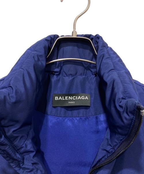 BALENCIAGA（バレンシアガ）BALENCIAGA (バレンシアガ) ダウンベスト ブルー サイズ:44の古着・服飾アイテム