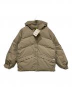 PHENIX×FREAK'S STOREフェニックス×フリークスストア）の古着「GORE-TEX WINDSTOPPER DOWN JACKET」｜ベージュ