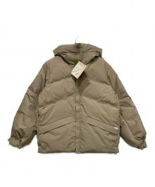 PHENIX×FREAK'S STORE（フェニックス×フリークスストア）の古着「GORE-TEX WINDSTOPPER DOWN JACKET」｜ベージュ