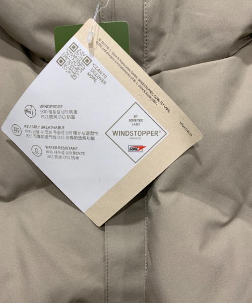 PHENIX（フェニックス）PHENIX (フェニックス) FREAK'S STORE (フリークスストア) GORE-TEX WINDSTOPPER DOWN JACKET ベージュ サイズ:Sサイズの古着・服飾アイテム