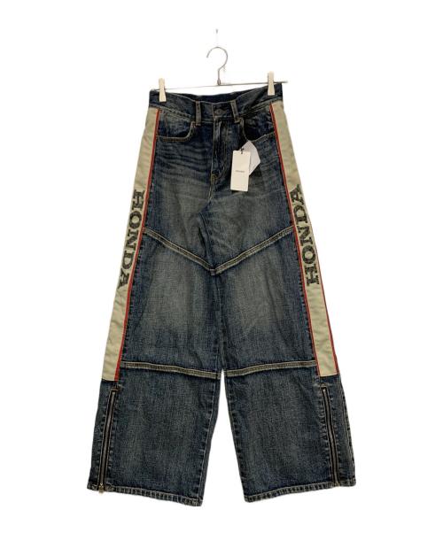 moussy（マウジー）moussy (マウジー) HONDA (ホンダ) デニムパンツ インディゴ サイズ:SIZE 1 未使用品の古着・服飾アイテム